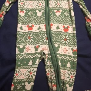 Little Sleepies Christmas Mickey Zippy